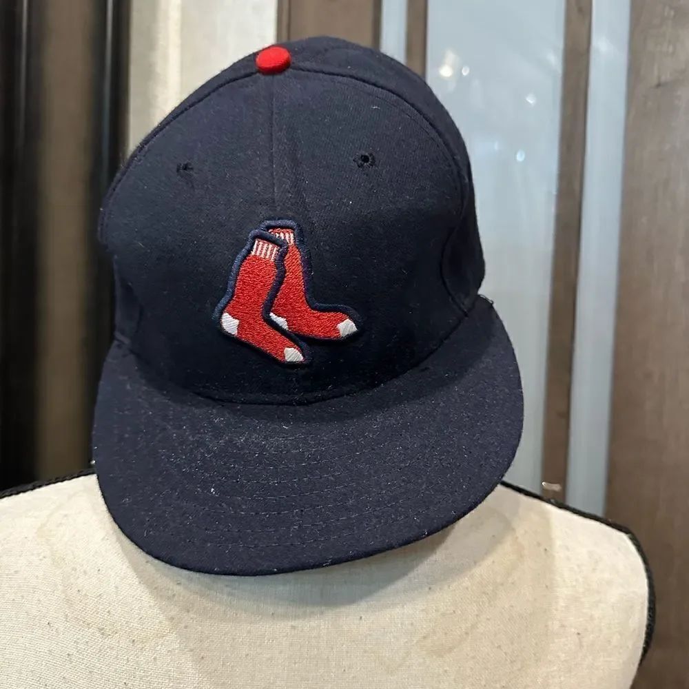 Red socks Hat